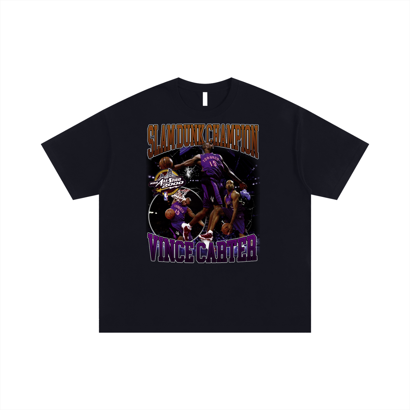 Vince Carter Slam Dunk Champion Graphic Tee Shirt