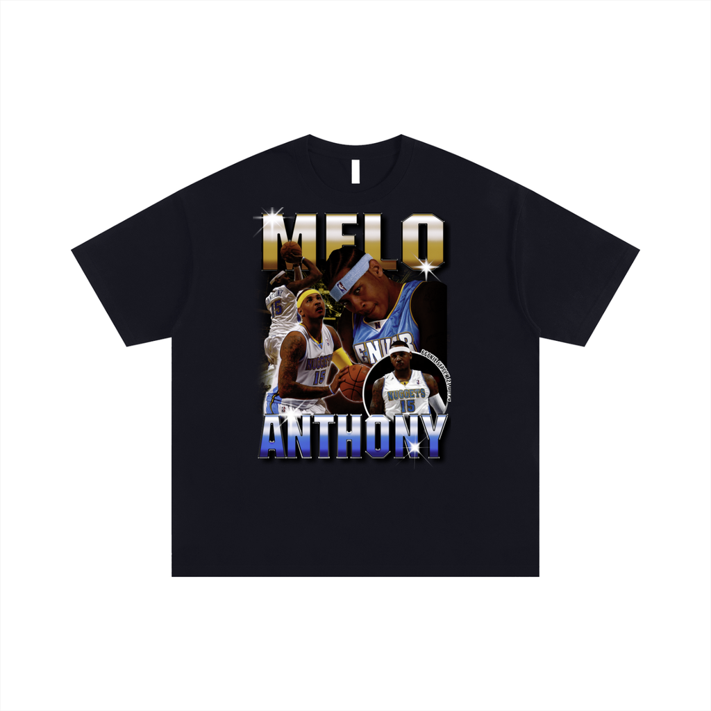 Carmelo Anthony Nuggets Legend Oversized Graphic Tee Shirt