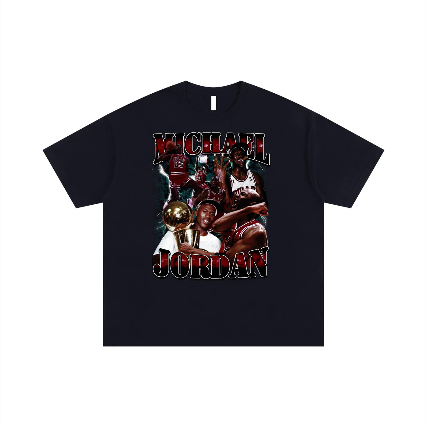Michael Jordan "GOAT" Graphic Tee Shirt